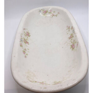 Vintage 11.5" Lamberton Scammell China Rectangle Celery Dish Grandmacore Retro